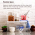 EDNA HOME Cabinet Shelf Organizer, Stacking Cabinet Rack
